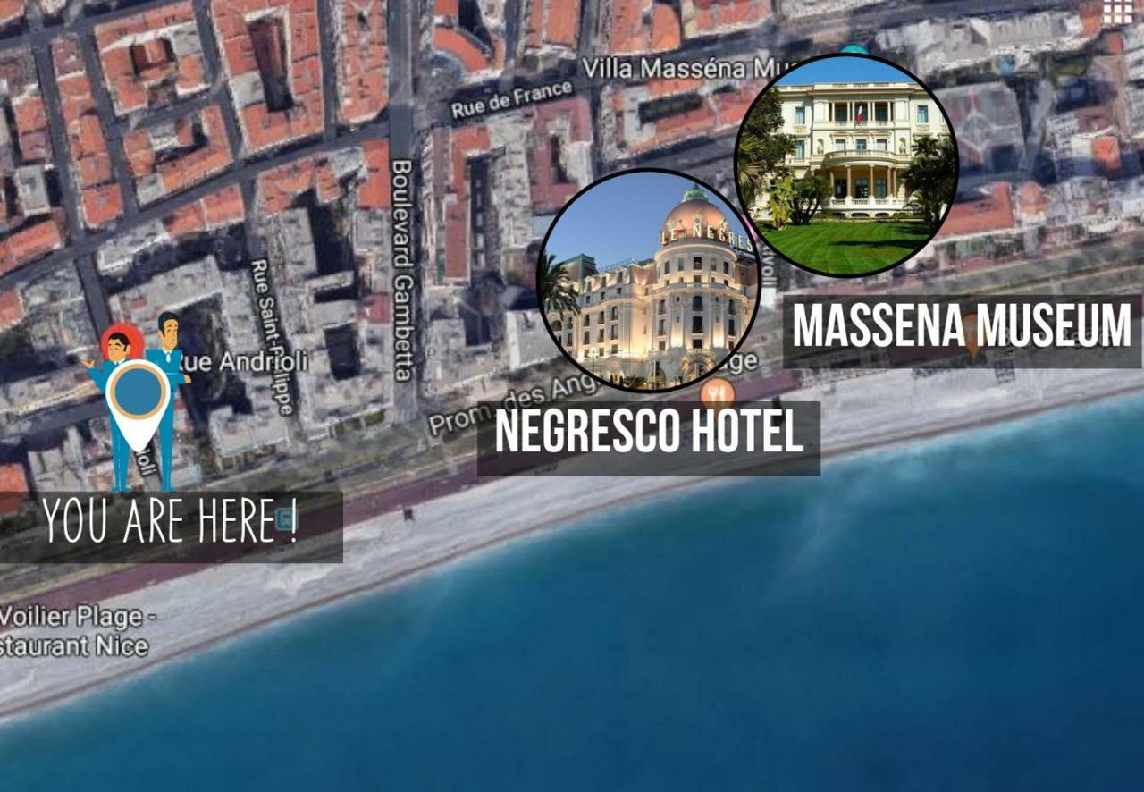 Nestor&Jeeves - L'Olympic - Central - Very Close Sea Nice Exteriör bild